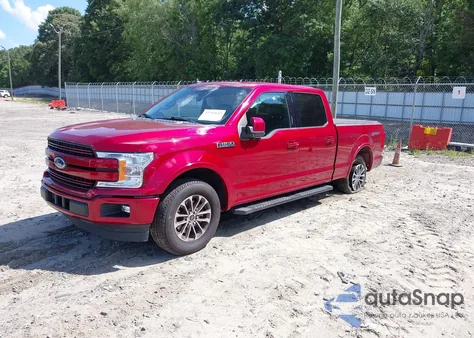 2019 Ford F-150 Lariat из США, поврежденный, VIN 1FTEW1CPXKFA36829